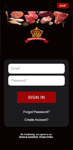 Android application Imperial Meat Market screenshort