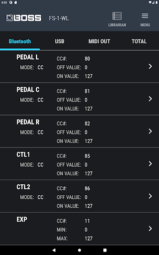 Screenshot of FS-1-WL Editor