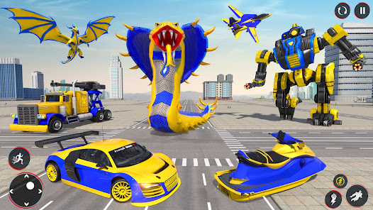 Wild Cobra Robot Transform Car  screenshots 13