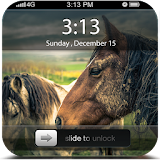 Horses Slide Screenlock icon