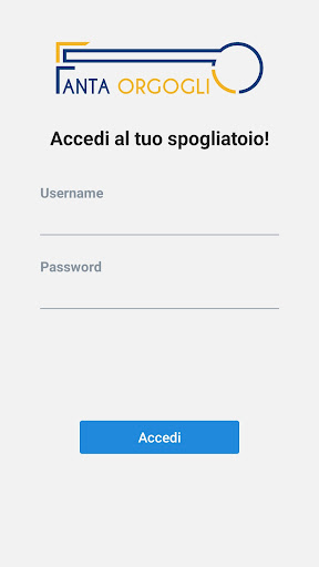 Android application FantaOrgoglio screenshort