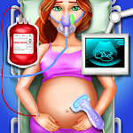 Cover Image of Baixar Cuidados hospitalares de cirurgia materna: jogos de médico offline  APK