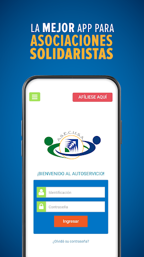 Android application ASECIISA screenshort
