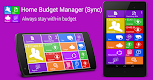 screenshot of Home Budget Manager Sync