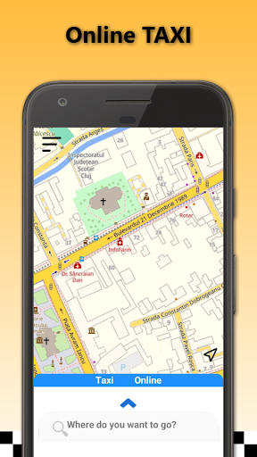 Android application Online TAXI BRAȘOV screenshort