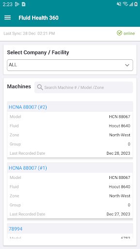 FluidTrak Beta Screen 3