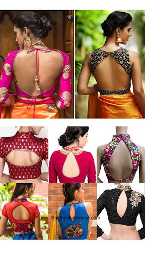 5000Blouse Tailor Neck Design