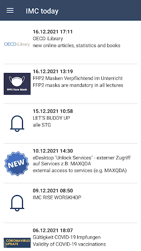 IMC today: It’s all in one app Screen 2
