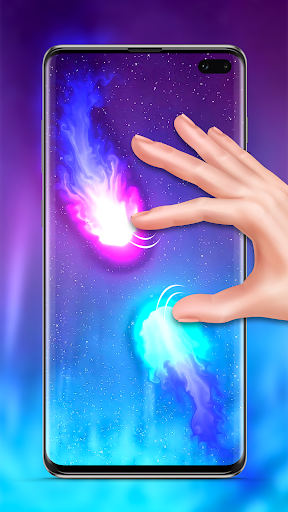 Screenshot of Fluid Magic: 3D Live Wallpaper