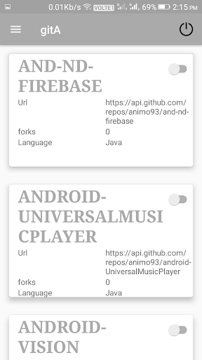 gitA Screen 2