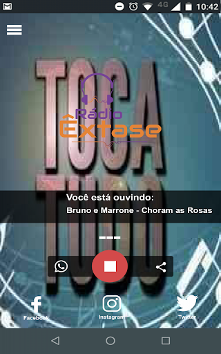 Rádio Êxtase Toca Tudo Screen 2
