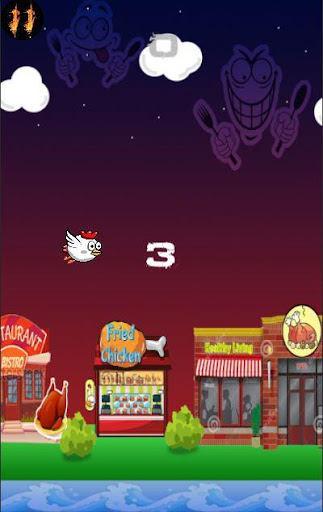 Flappy Funny Chicken Screen 2