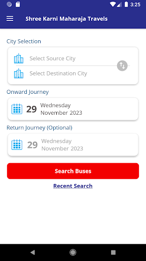 Shree Karni Maharaja Travels Screen 2