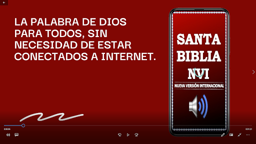 NIV Bible Offline audio Screen 2