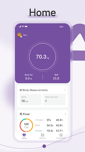 Android application Cubitt Health screenshort