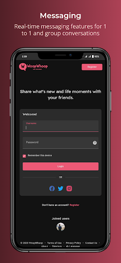 WoopWhoop - Chat, Call, Video Screen 2