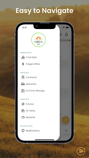 Android application Summers Acres screenshort