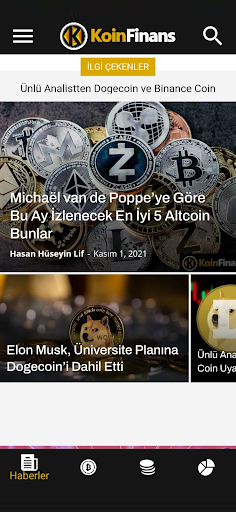 Android application KoinFinans - Bitcoin, Kripto P screenshort