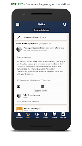 Android application Beleef Winkwaves screenshort