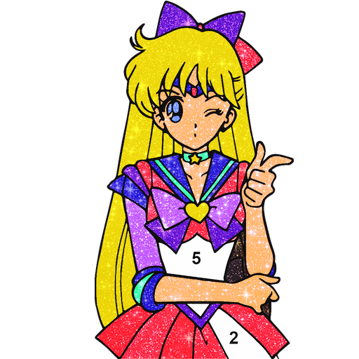 Anime Manga Color By Number logo