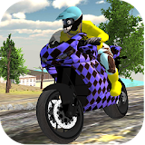Crazy Motorbike Driving 3D icon