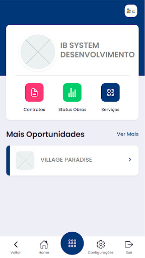 Área do Cliente - Village Jeri Screen 2