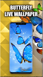 4D Cute Butterflies Wallpaper