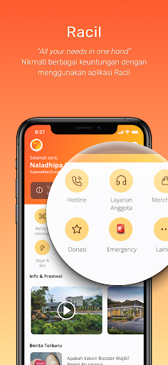 Android application Racil - Rajawali Kecil screenshort