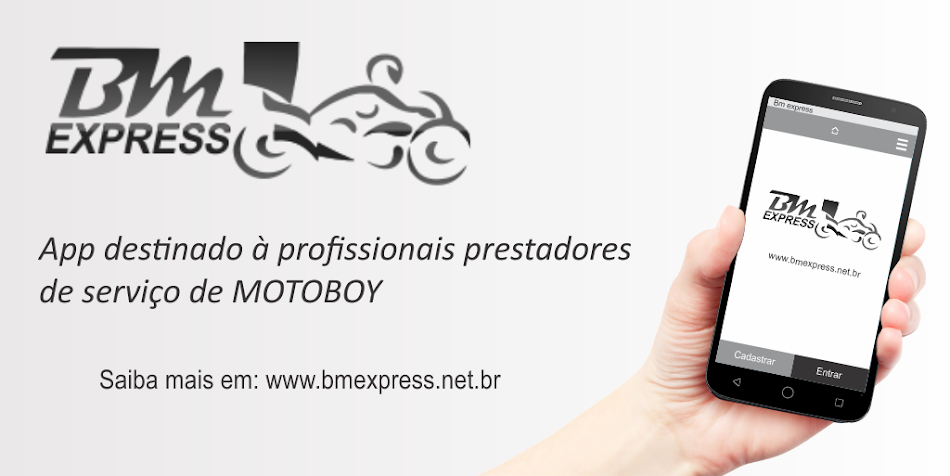 #4. BM Express - Motoboy (Android) Ved: Mapp Sistemas
