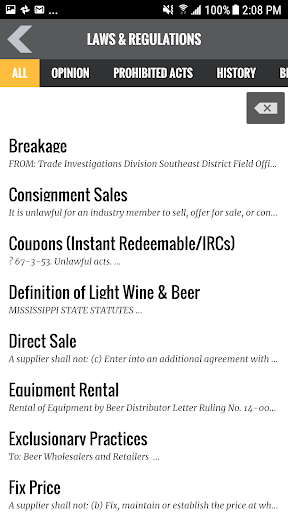 Mississippi Beer Distributors Screen 2