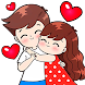 Romantic Love Story Stickers - Androidアプリ