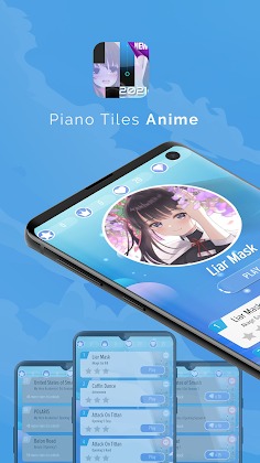 Piano Anime Tiles Music - Screenshot 1