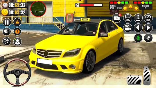 City Car Taxi Games 3D