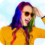 Cover Image of Télécharger Hair Color Changer Real 2021  APK