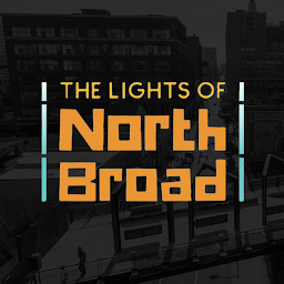 Ikoonprent Lights Of North Broad AR