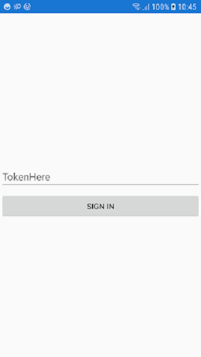 Android application Student Verification screenshort