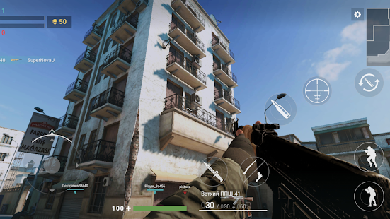 Modern Gun: Shooting War Games apklade screenshots 2