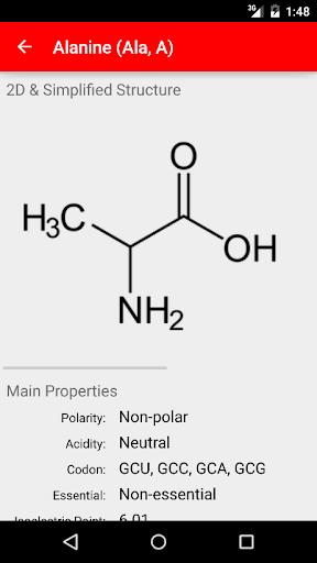 Amino Acid Guide Screen 2