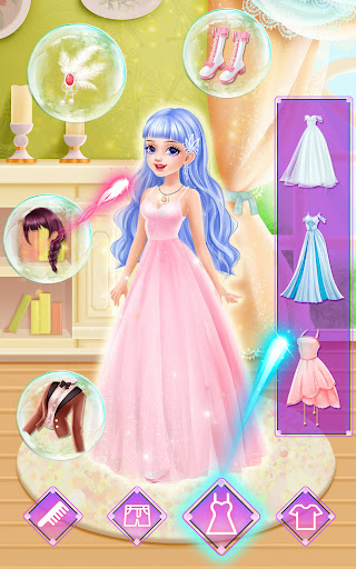 Android application Princess Grand Dress Up Prom screenshort
