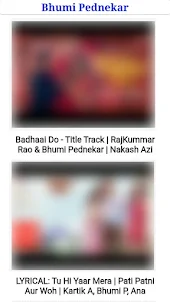 Bhumi Pednekar All Video Songs