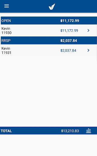 Android application Security Financial screenshort