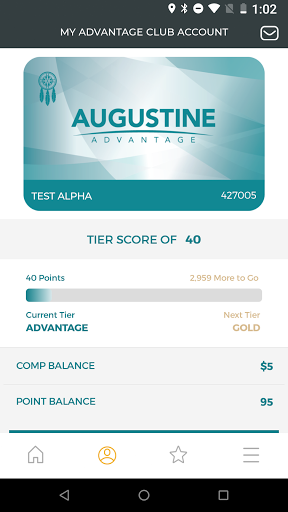 Android application Augustine Casino screenshort