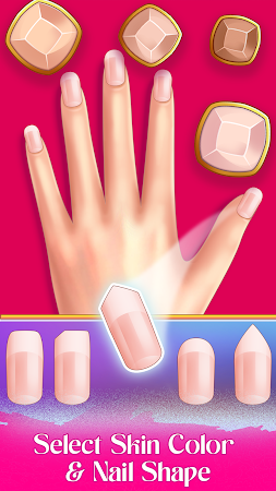 Game screenshot Nail Art Salon Game For Girls apk download
