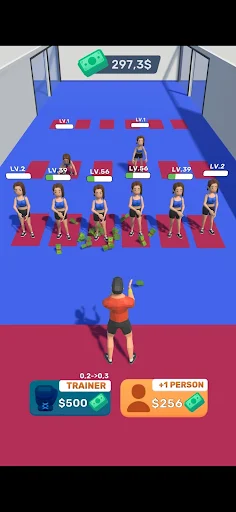 Fitness Millionaire 3D - Screenshot 2
