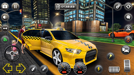Crazy Car Taxi Simulator 3