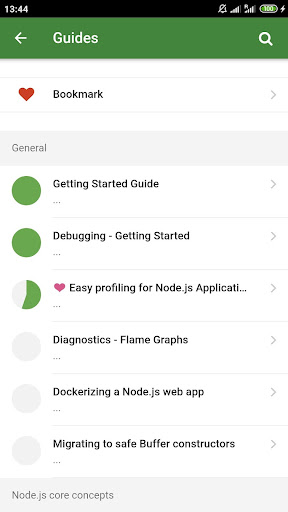 Node.js Docs Screen 3