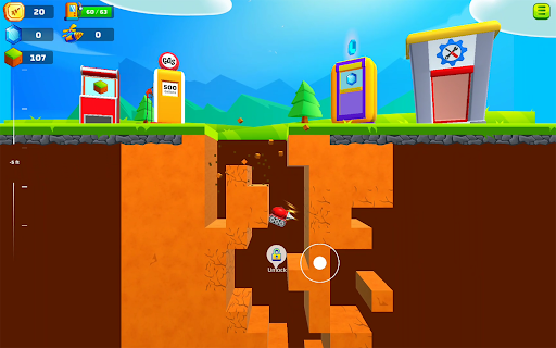 Ground Digger: Lava Hole Drill - Simulation - games