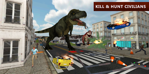 Dinosaur Simulator City Attack Screen 3