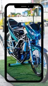Wallpaper Motor Drag Bike