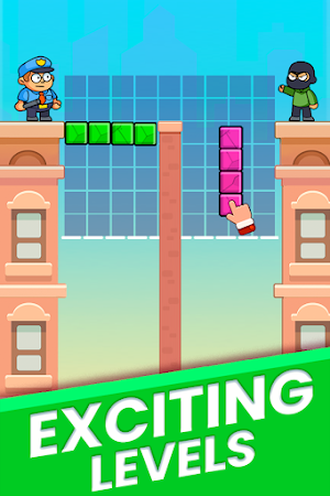 Game screenshot Brick Bridge Cop apk download